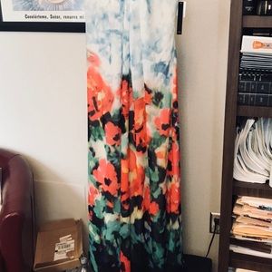 Nicole Miller Fuschia Multi dress size 2